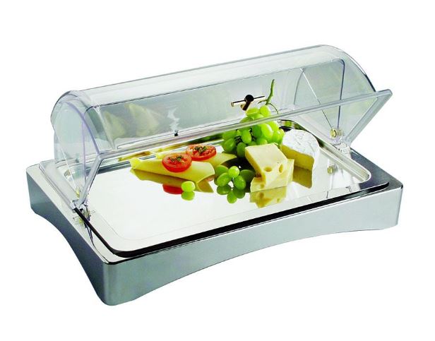 BANDEJA BUFFET FRIO 56.5X36CM INOX GN1/1